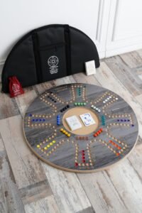 Jackaro 8 Players Game Grey Edition made in Kuwait with 104 original Jackaro cards