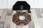 Brown Wooden Jackaro 4 Players Game