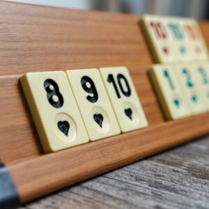 Wooden Rummy Storage Box