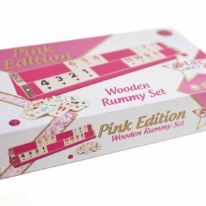 Pink Okey Rummy luxury racks with premium finish