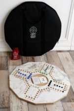 Jackaro 4/6 Players White Marble Close Up