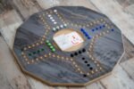 Original Jackaro 4/6 Players Game Grey Double-Sided Board