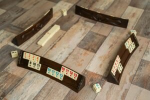 Oval Okey Rummy Game for premium gatherings and diwaniyas
