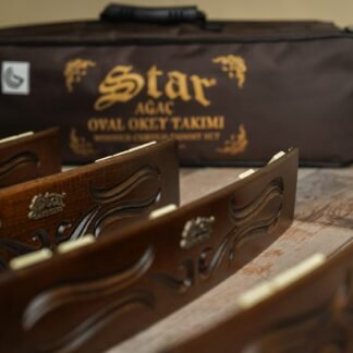 Premium carrying bag included with the Oval Okey Rummy Game