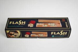 Wooden Flash Rummy Game in Protective Cardboard Box