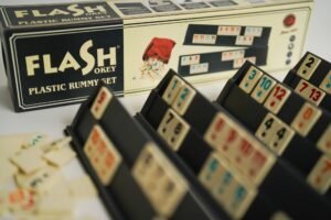 Plastic Rummy Game