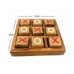لعبة XO خشب متوسطة